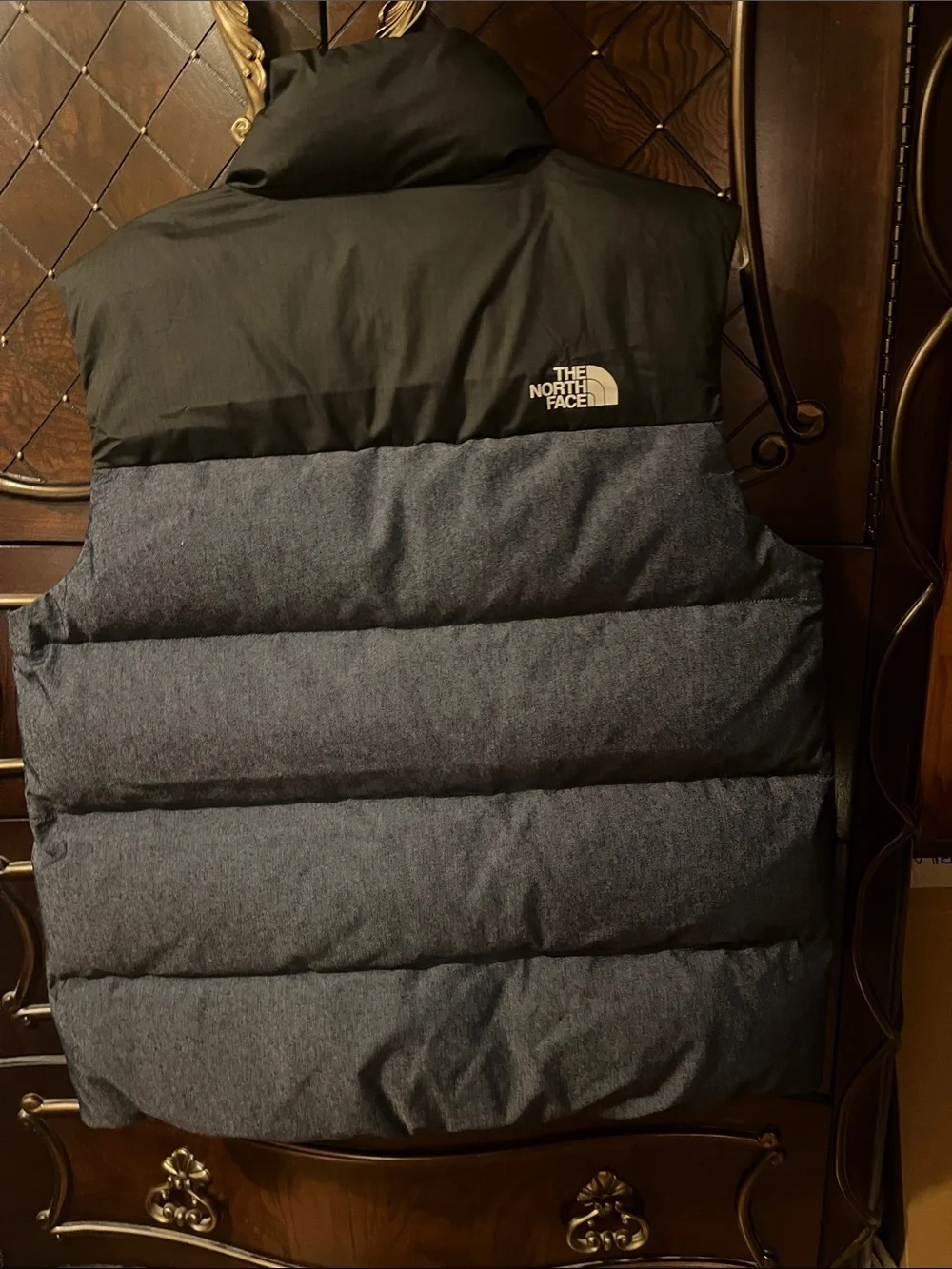 The North Face Kanaga Puffer Vest Blue/Black